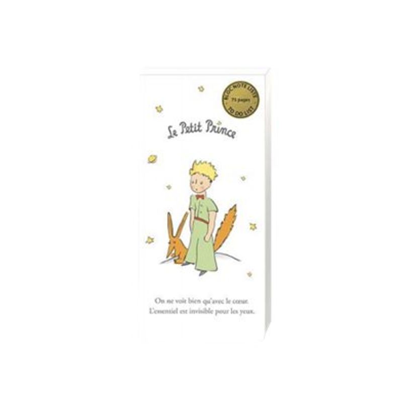 3700572726328-Kiub Le Petit Prince - Bloc notes/to do list aimanté - 75 pages - renard-P_405110410_1-0