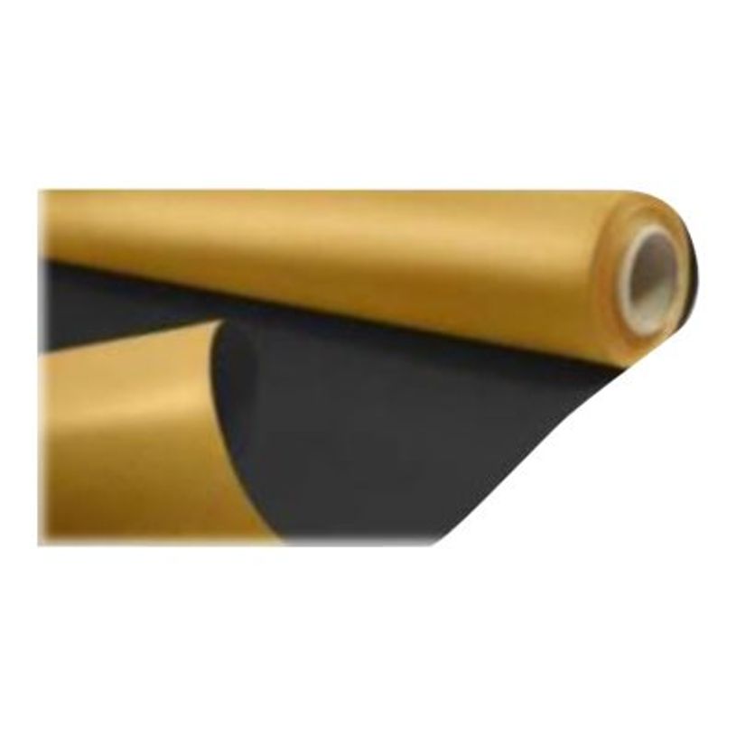 3281650480993-Créastyl Duo Métal - Papier cadeau kraft - 69 cm x 50 m - 60 g/m² - noir/or-P_405110441_2-2
