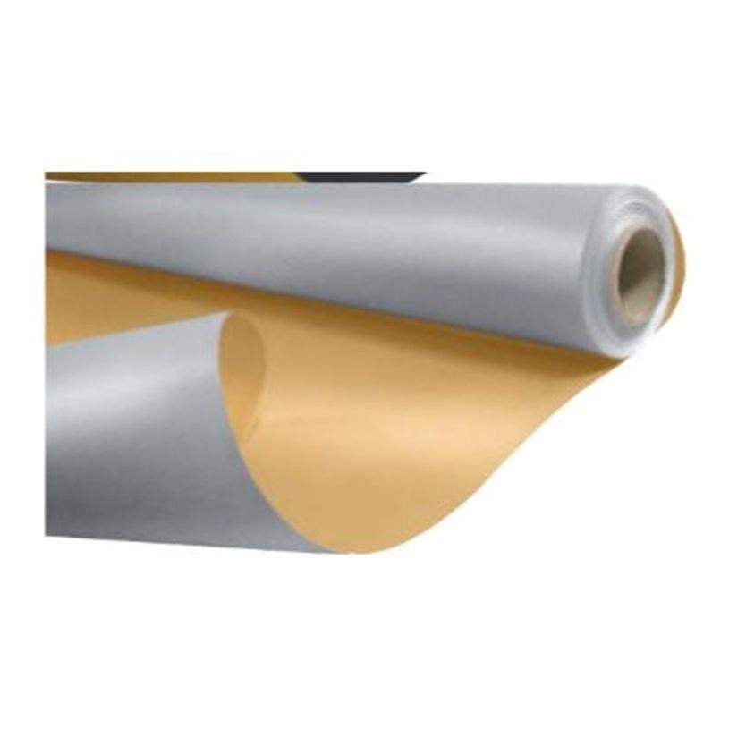 3281650481013-Créastyl Duo Métal - Papier cadeau kraft - 69 cm x 50 m - 60 g/m² - or/argent-P_405110442_2-1