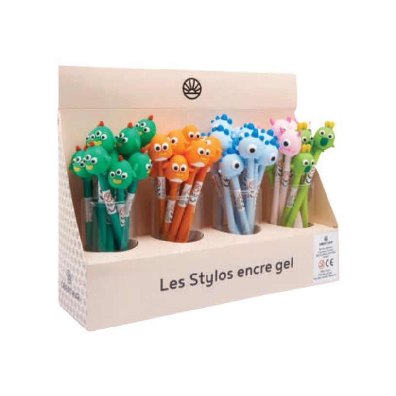 3108726754997-Oberthur Monstre - Stylo roller encre gel - différents modèles disponibles-P_405110471_1-0