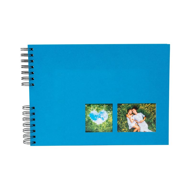 3130630150022-Exacompta Milano - Album photos 32 x 22 cm - 50 pages - bleu-P_405110522_1-0