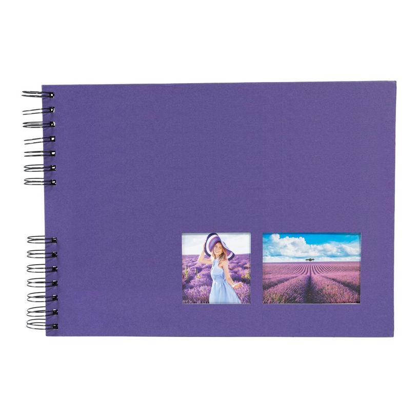 3130630150053-Exacompta Milano - Album photos 32 x 22 cm - 50 pages - violet-P_405110523_1-0