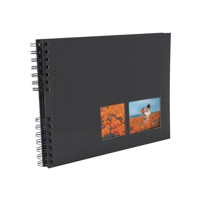 3130630150060-Exacompta Milano - Album photos 32 x 22 cm - 50 pages - noir-P_405110528_2-0