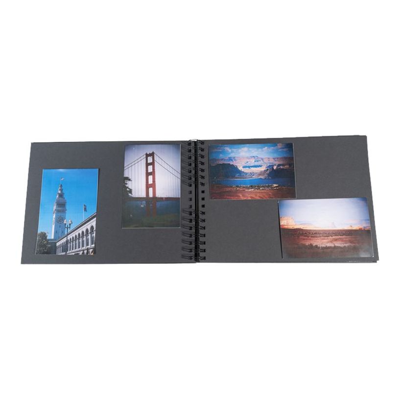 3130630150060-Exacompta Milano - Album photos 32 x 22 cm - 50 pages - noir-P_405110528_5-3