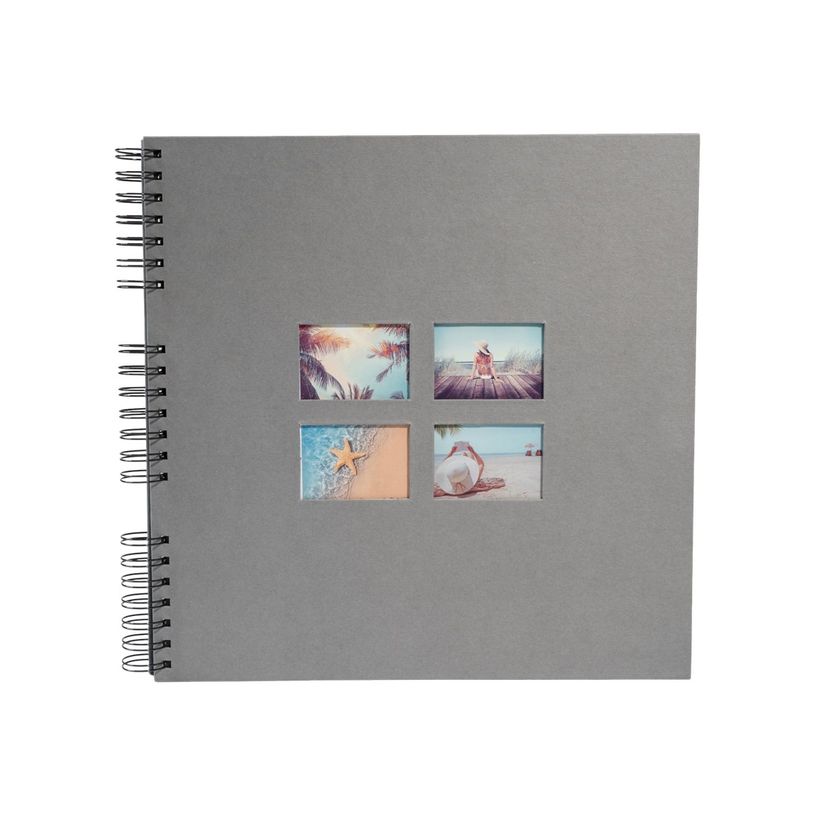 3130630151166-Exacompta Milano - Album photos 32 x 32 cm - 60 pages - gris-P_405110529_3-0