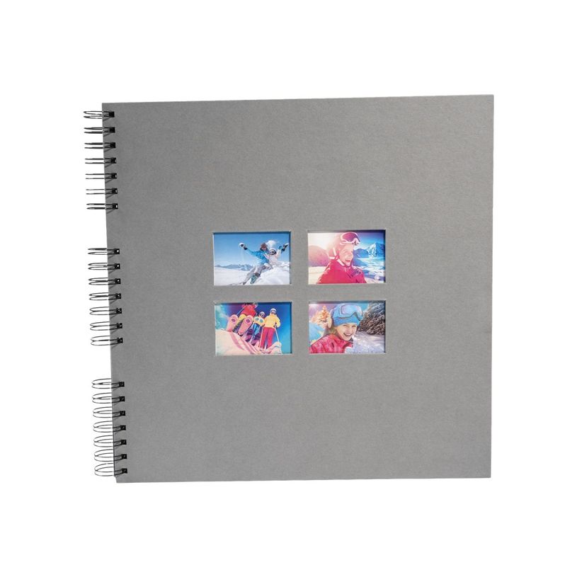 3130630151166-Exacompta Milano - Album photos 32 x 32 cm - 60 pages - gris-P_405110529_4-1