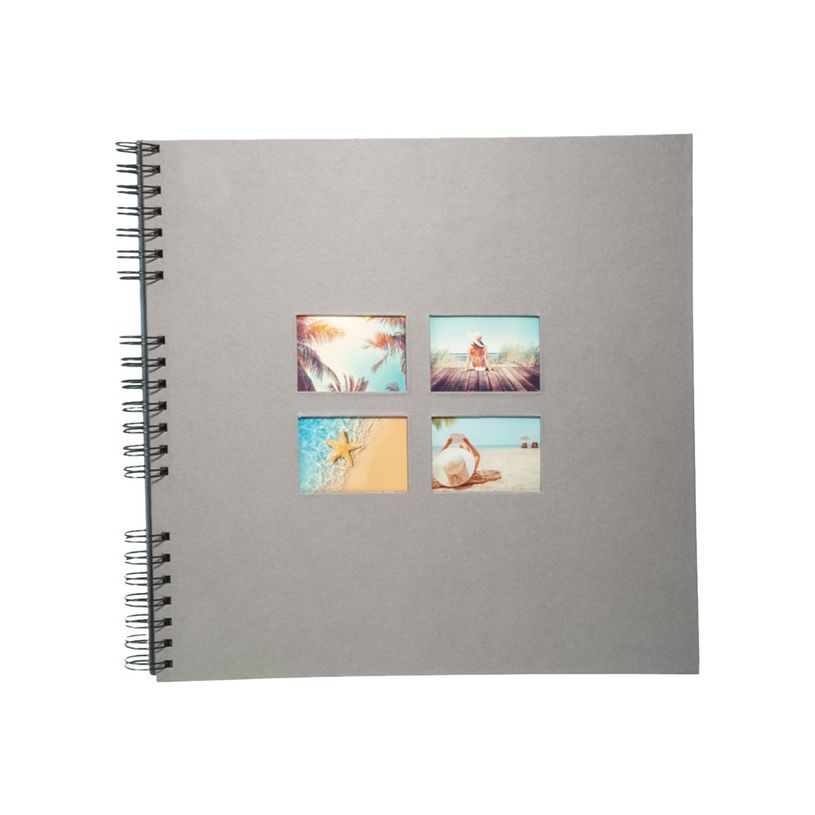 3130630151166-Exacompta Milano - Album photos 32 x 32 cm - 60 pages - gris-P_405110529_6-3