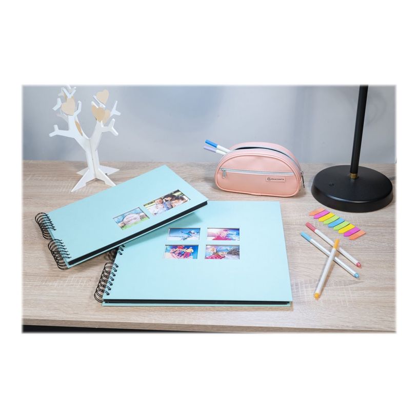 3130630151142-Exacompta Milano - Album photos 32 x 32 cm - 60 pages - vert-P_405110530_2-3