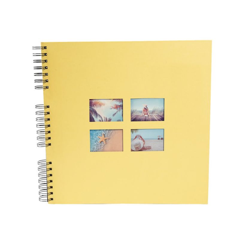 3130630151203-Exacompta Milano - Album photos 32 x 32 cm - 60 pages - jaune-P_405110533_2-0