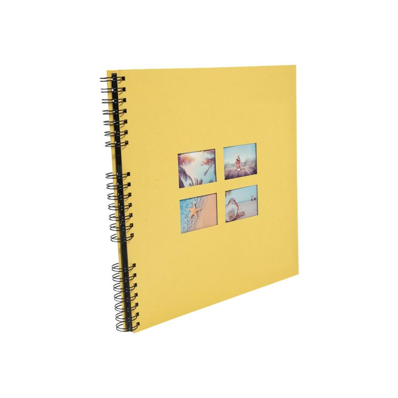 3130630151203-Exacompta Milano - Album photos 32 x 32 cm - 60 pages - jaune-P_405110533_3-1