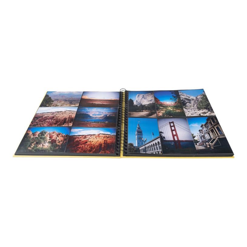 3130630151203-Exacompta Milano - Album photos 32 x 32 cm - 60 pages - jaune-P_405110533_4-2