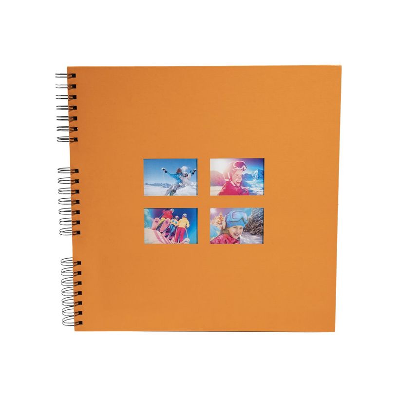 3130630151173-Exacompta Milano - Album photos 32 x 32 cm - 60 pages - orange-P_405110534_2-0