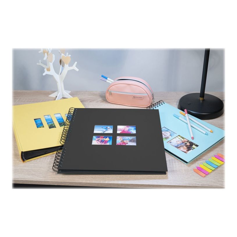 3130630151197-Exacompta Milano - Album photos 32 x 32 cm - 60 pages - noir-P_405110536_1-4