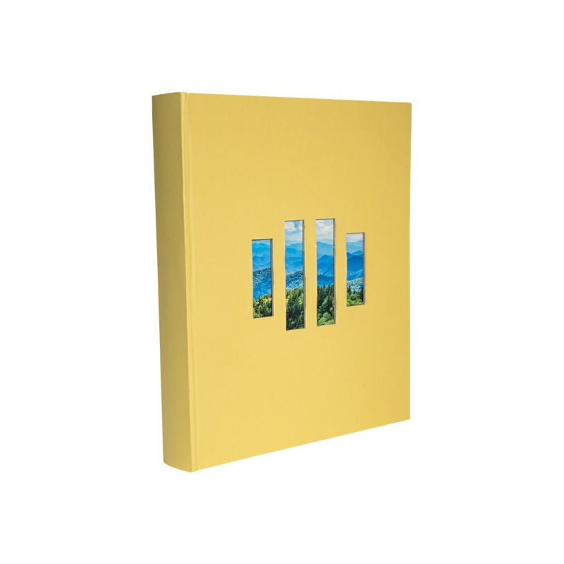 3130630160762-Exacompta Milano - Album photos 29 x 32 cm - 60 pages - jaune-P_405110540_2-0