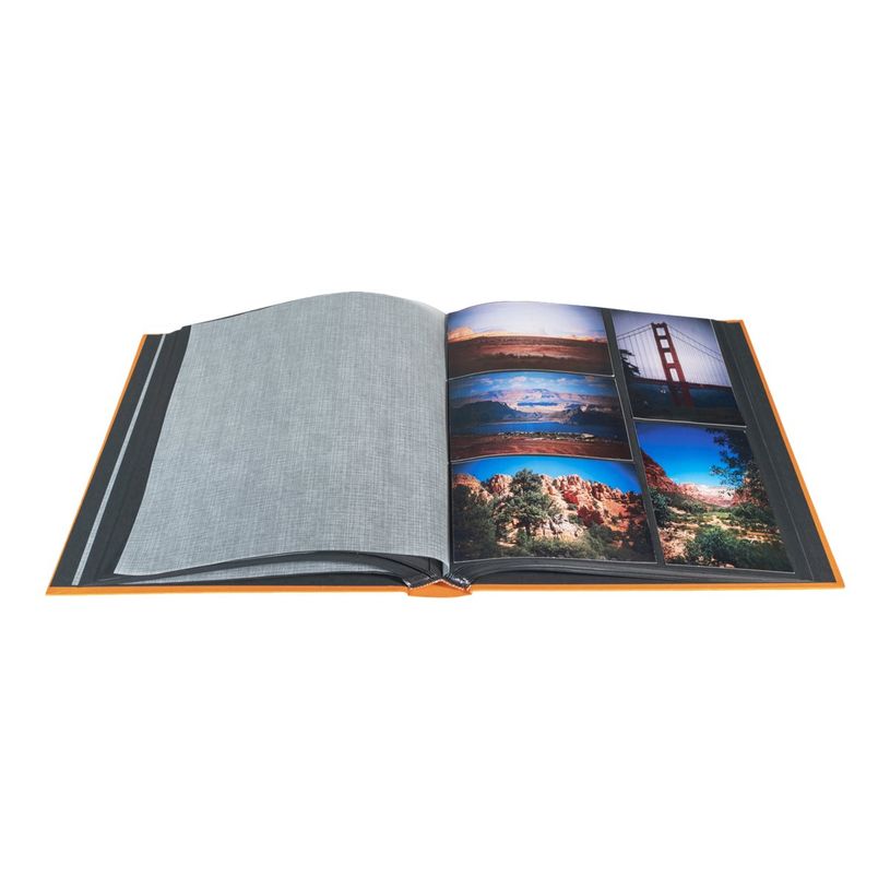 3130630160731-Exacompta Milano - Album photos 29 x 32 cm - 60 pages - orange-P_405110541_12-13