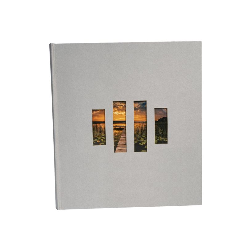 3130630160724-Exacompta Milano - Album photos 29 x 32 cm - 60 pages - gris-P_405110543_1-0