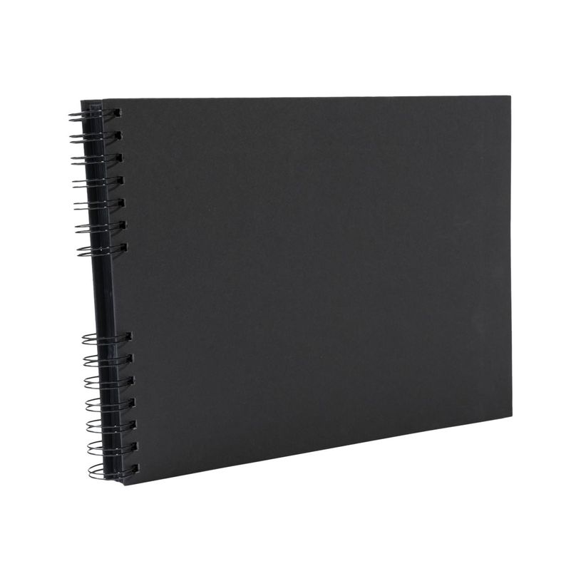 3130630168010-Exacompta ScrapAddict - Album scrapbooking - 32 x 22 cm - 70 pages noires-P_405110545_14-10