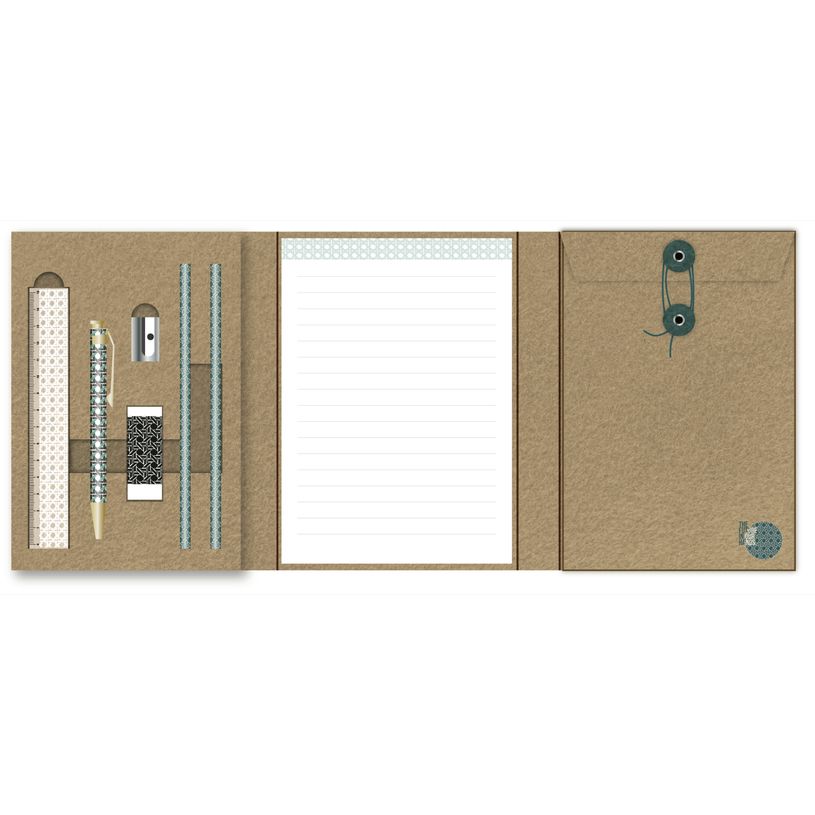 3173740245516-Kit de papeterie kraft Canage : bloc-notes avec petites fournitures - Carpentras Sign-P_405110561_3-2