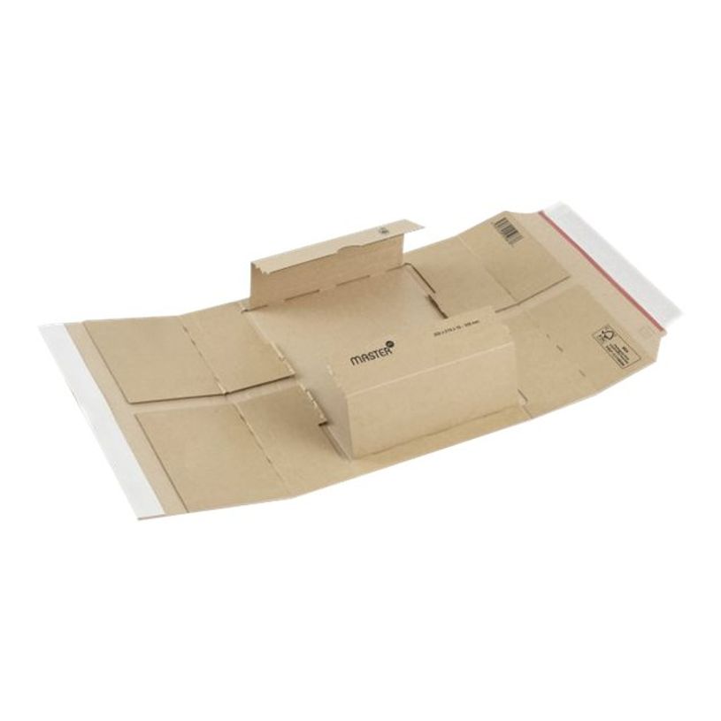 -Étui d'expédition postale autoadhésif - 32,8 cm x 39,6 cm x 11,2 cm - kraft - Master'in Expert-P_405110606_1-0