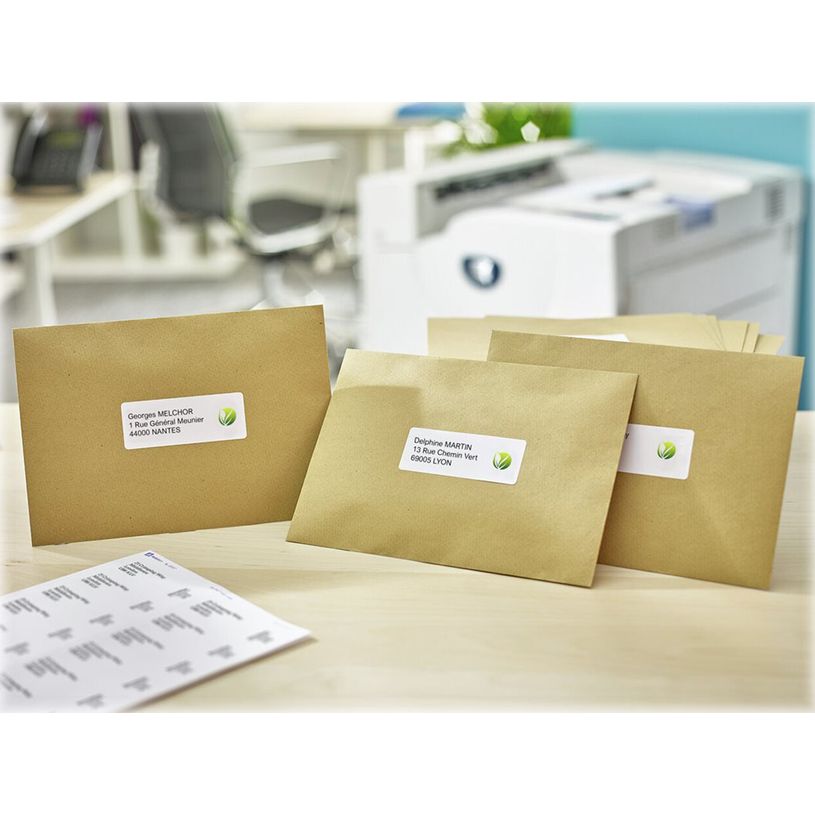 5014702144080-Avery - 975 Étiquettes recyclées blanches - 38,1 x 21,2 mm - Impression laser ou jet d'e-P_405110774_4-1