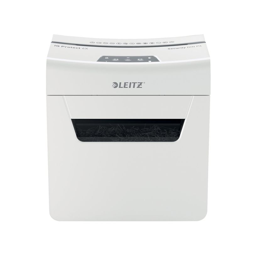 4002432127153-Leitz IQ Protect 6X - destructeur de documents coupe croisée - 6 feuilles - Corbeille 10 -P_405110898_6-1