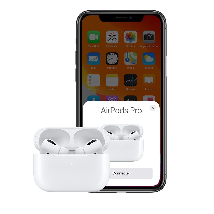 3701082999790-APPLE Airpods Pro reconditionné - Ecouteurs sans fil bluetooth avec boitier de charge pou-P_405110900_5-4