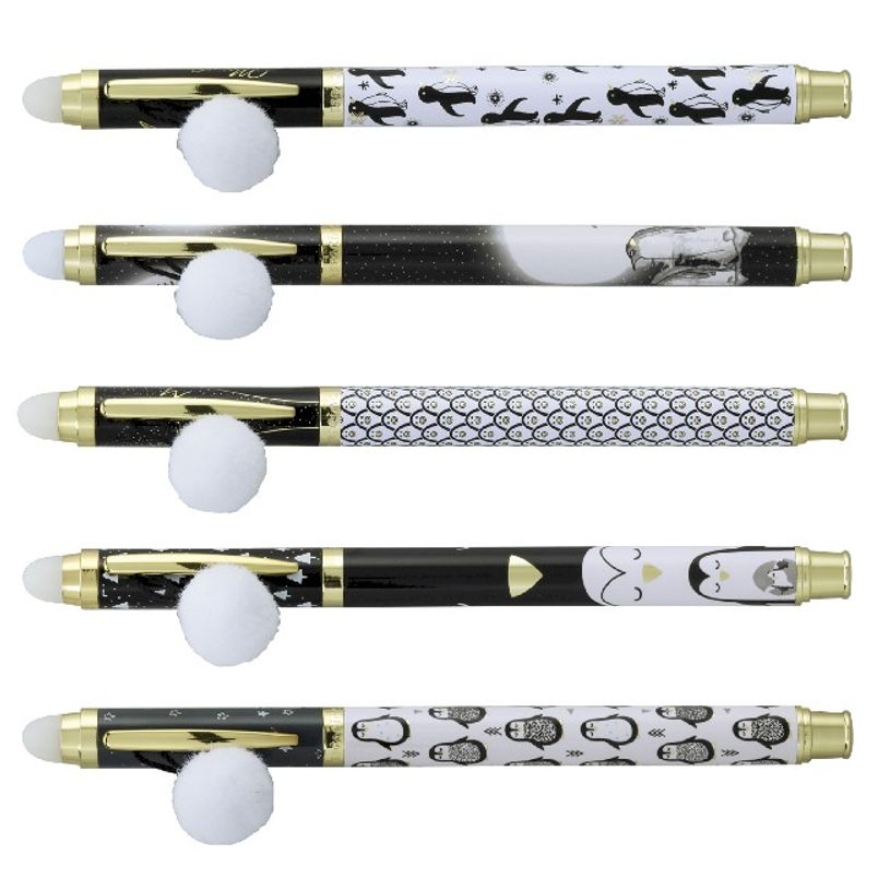 3173740245387-Ink Metal My Little Friend - Stylo à bille bleu effaçable - différents modèles disponi-P_405111037_1-0