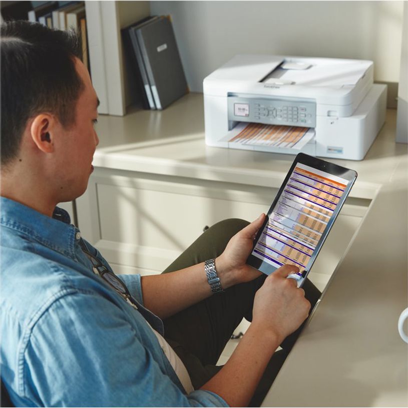 4977766814881-Brother MFC-J4335DW - imprimante multifonction jet d'encre couleur A4 - Wifi-P_405111042_12-4