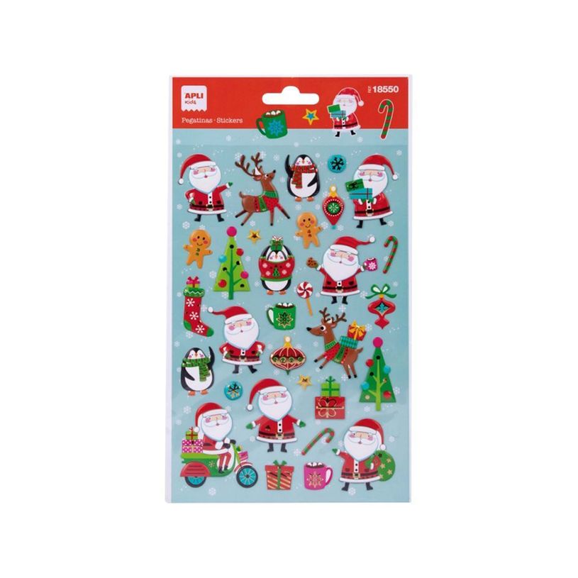 8410782185505-Apli Kids - Stickers Père Noël (pack de 31)-P_405111154_1-0