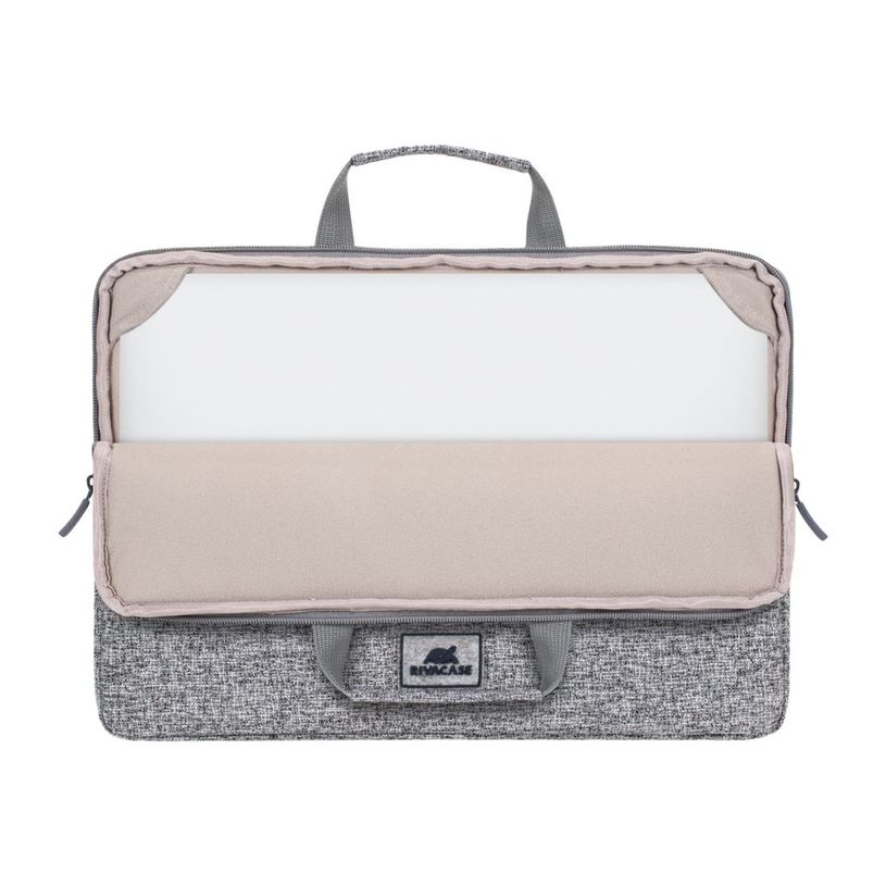 4260403578483-RIVACASE Anvik - Housse avec poignée pour ordinateur portable 15,6" - gris clair-P_405111287_13-12
