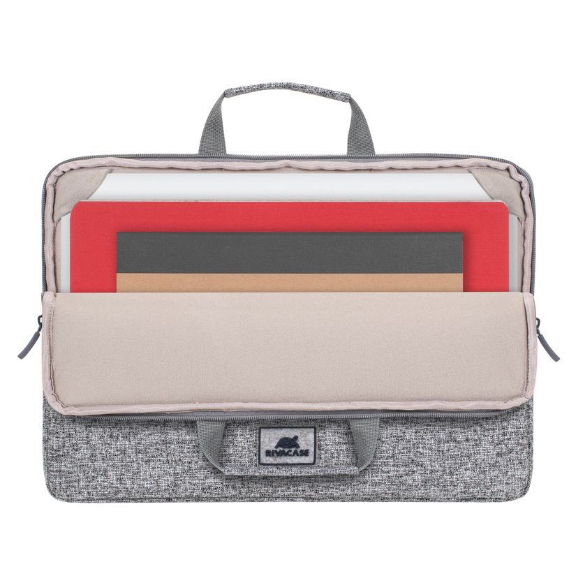 4260403578483-RIVACASE Anvik - Housse avec poignée pour ordinateur portable 15,6" - gris clair-P_405111287_6-4