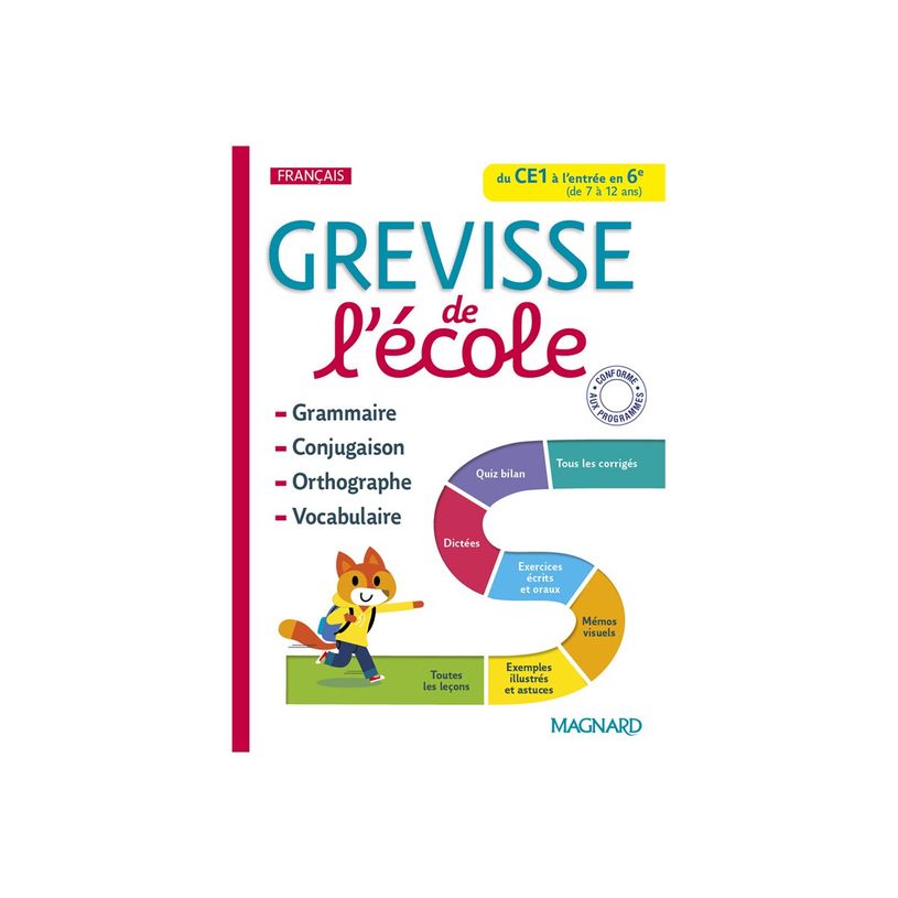 9782210764354-Grevisse de l'école - du CE1 à l'entrée en 6ème - Editions Magnard-P_405111313_1-0