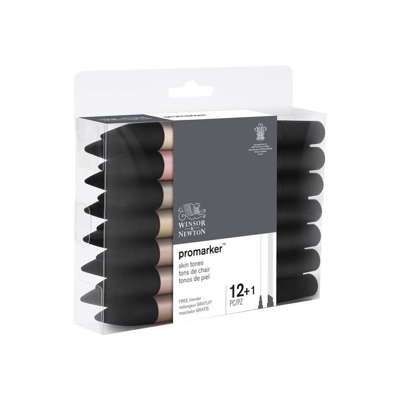 884955080122-ProMarker - 13 Marqueurs double pointe - tons de chair-P_405111791_1-2