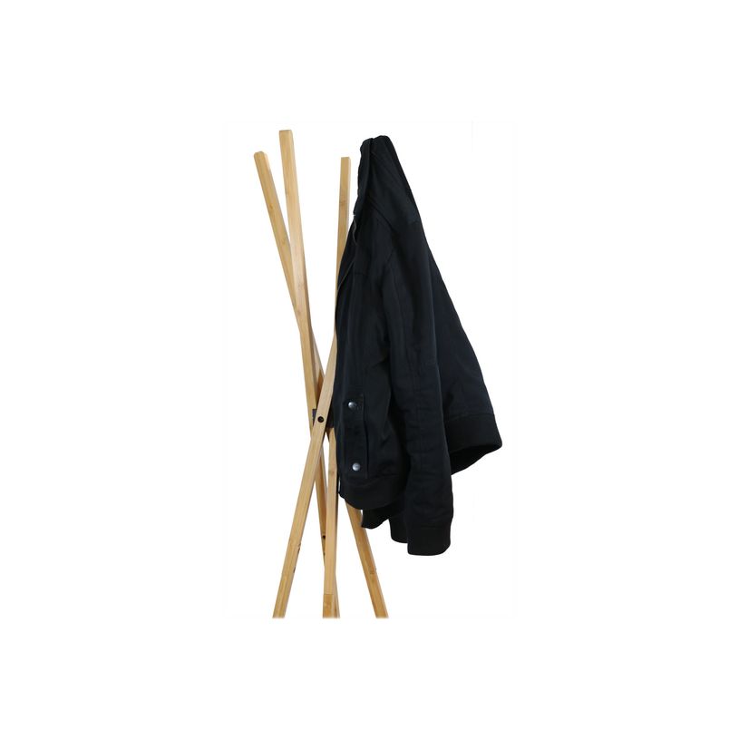 3595560031580-Unilux TIPY - Porte-manteau en bambou - 4 patères-P_405111828_2-3