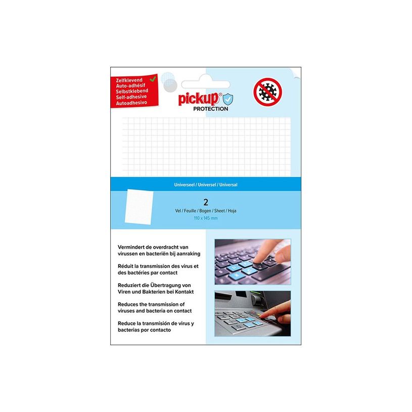 8711234033079-Pickup - 2 Films de protection adhésifs - antimicrobien - 110 x 145 mm-P_405111851_1-0