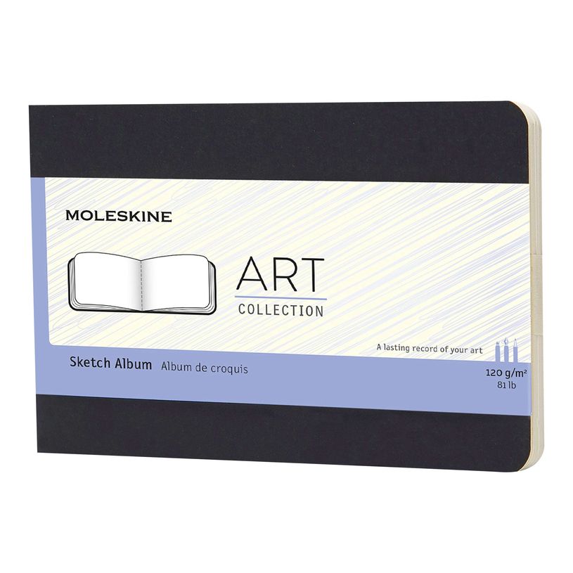 9788867323357-Moleskine Art Collection - album de croquis - poche - 90 x 140 mm-P_405111965_2-0