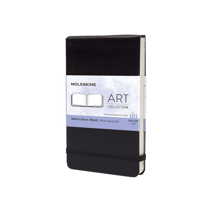 9788883705601-Moleskine Art Collection - album d'aquarelles - poche - 90 x 140 mm - 60 pages-P_405111971_2-0