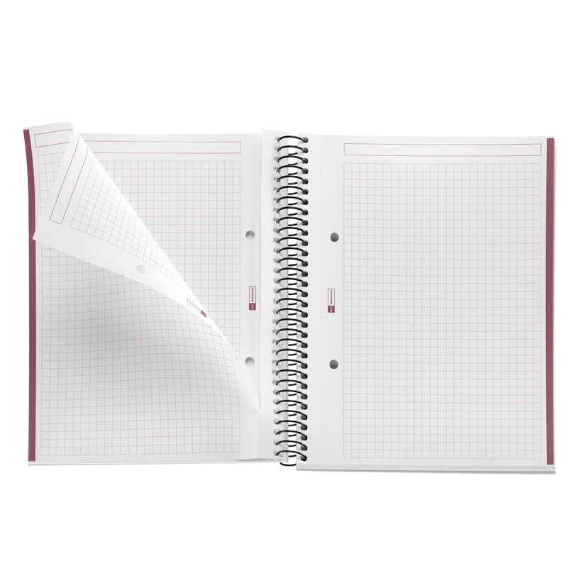 8422593465882-Notebook The Original, Couverture rigide, A5, quadrillage 5x5 mm, 80 feuilles de 1 couleur, Miquelrius,--4