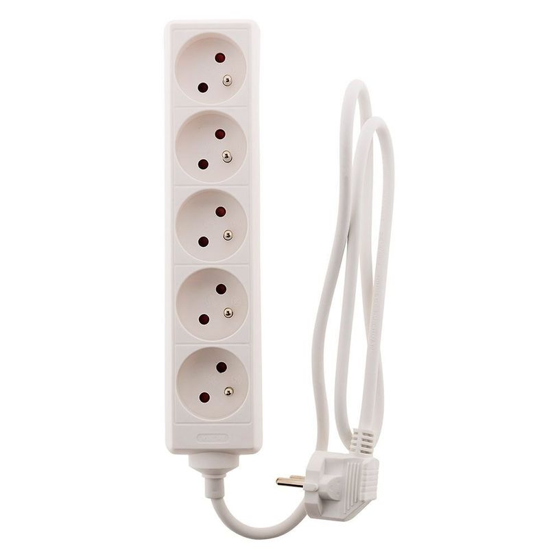 3545411903368-Bloc multiprise de 5 prises 16A --1