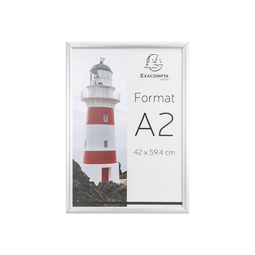 9002493104808-Exacompta Office cadre - Cadre mural clipsable pour A2 - aluminium/cristal-P_405112086_1-0