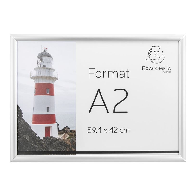 9002493104808-Exacompta Office cadre - Cadre mural clipsable pour A2 - aluminium/cristal-P_405112086_2-1