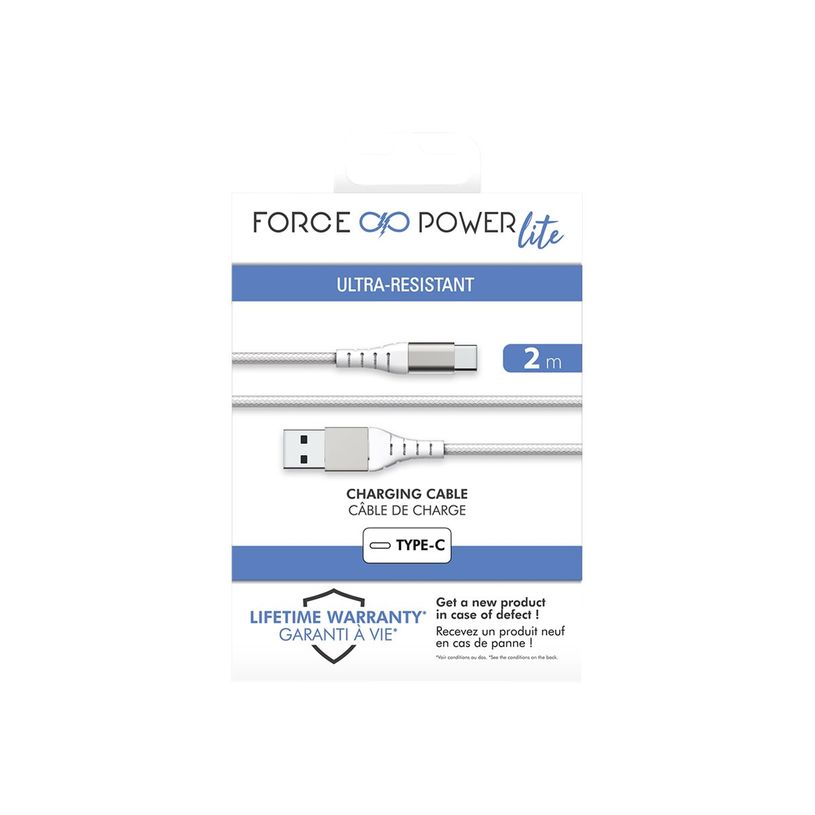 3571211456025-Bigben - câble de charge et de synchronisation USB/USB-C - 2 m - blanc-P_405112094_1-2