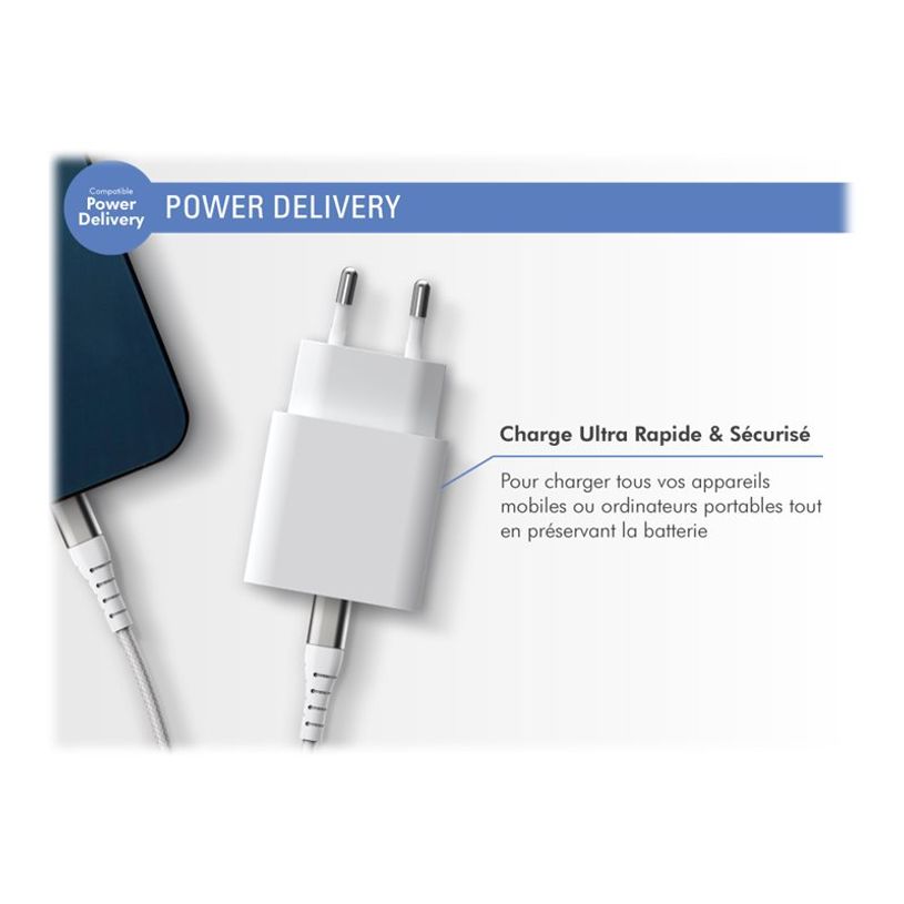 3571211467618-BigBen Connected - chargeur secteur pour smartphone - USB-C - blanc - 30W-P_405112106_3-2