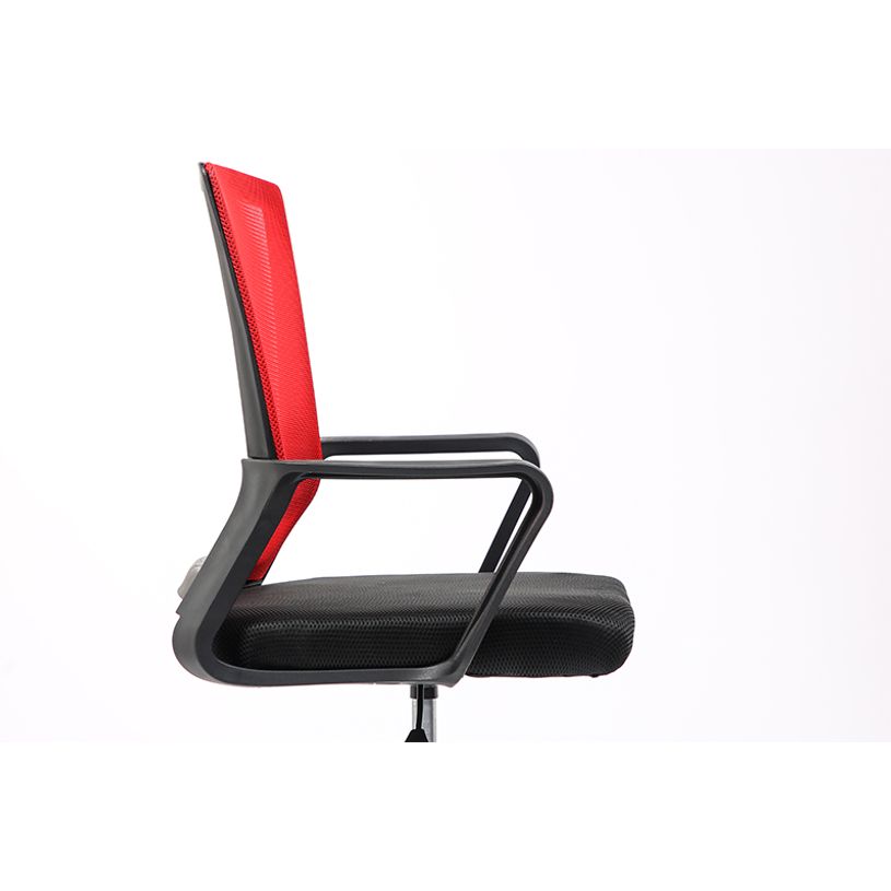 3701338802140-Fauteuil de bureau SQEEZY - accoudoirs fixes - noir/rouge-P_405112601_7-6