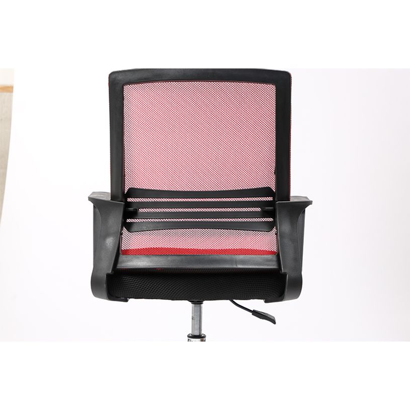 3701338802140-Fauteuil de bureau SQEEZY - accoudoirs fixes - noir/rouge-P_405112601_8-7