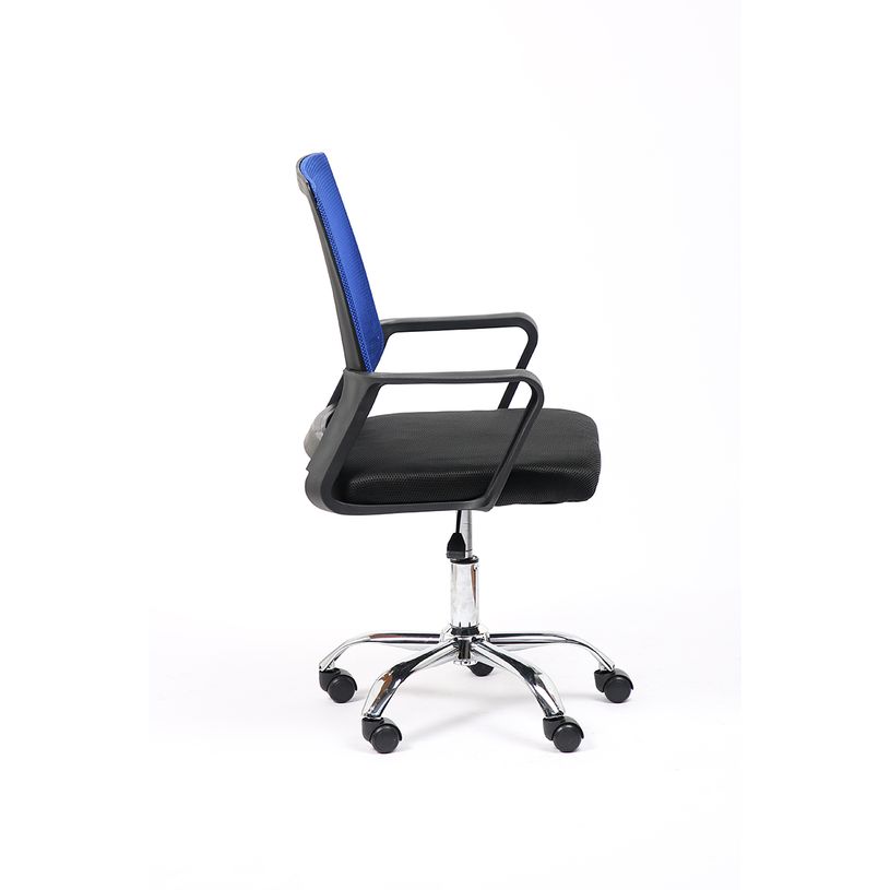 3701338802126-Fauteuil de bureau SQEEZY - accoudoirs fixes - noir/bleu-P_405112603_2-1