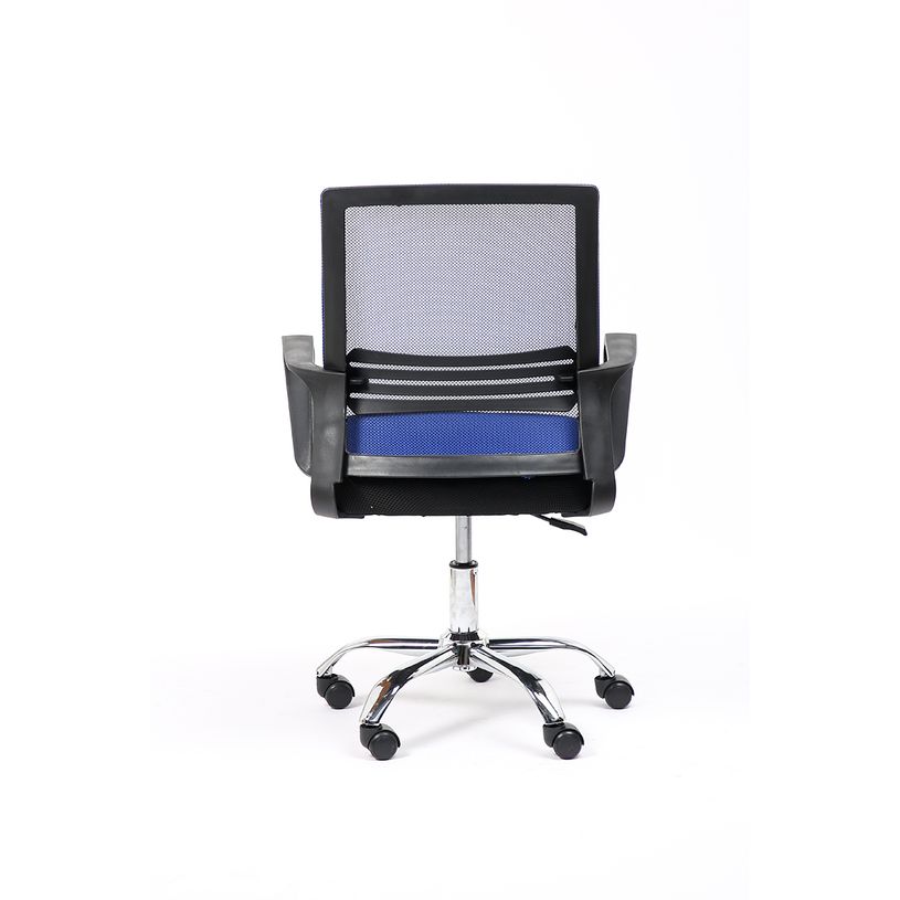 3701338802126-Fauteuil de bureau SQEEZY - accoudoirs fixes - noir/bleu-P_405112603_4-3