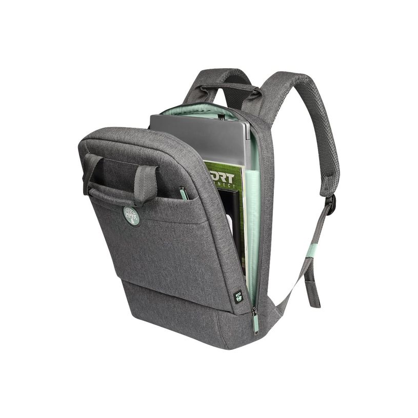 3567044007022-Port Designs Yosemite Eco-Trendy - Sac à dos pour ordinateur portable 13,3/14" - gris-P_405112671_6-6