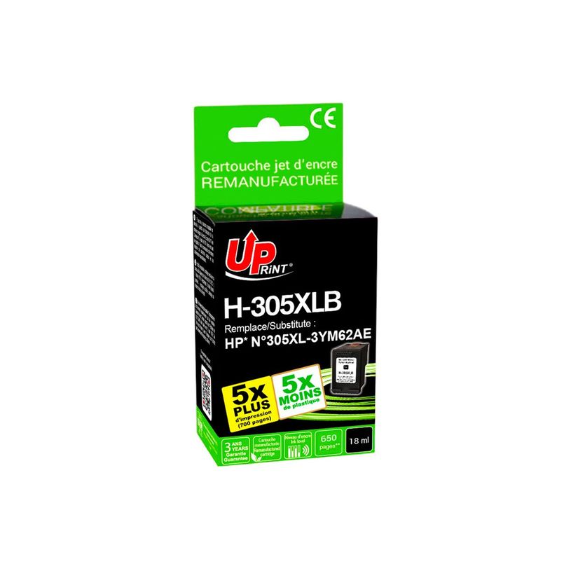 3584770904432-Cartouche remanufacturée HP 305XL - noir - Uprint-P_405112741_2-1
