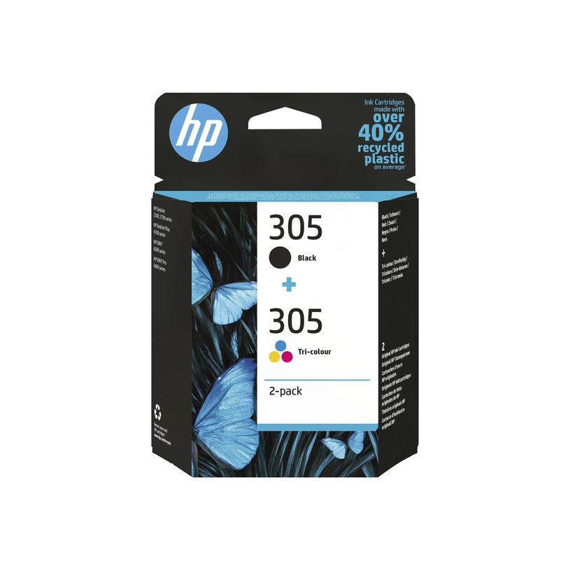 3700654244979-Cartouche remanufacturée HP 305XL - Pack de 2 - noir, cyan, magenta, jaune - Switch-P_405112791_2-2